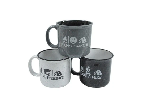 Stoneware Enamel Mug
